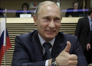 Vladimir Putin thắng lớn