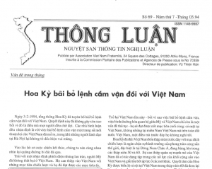 Thông Luận số 69-1994