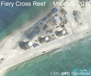 Trung Quốc xây một trung tâm cứu hộ hàng hải trên đá Chữ Thập