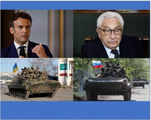 Quan điểm của Macron và Kissinger về Ukraine