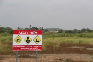 Việt Nam, Hoa Kỳ ký biên bản giao mặt bằng để xử lý dioxin tại sân bay Biên Hòa