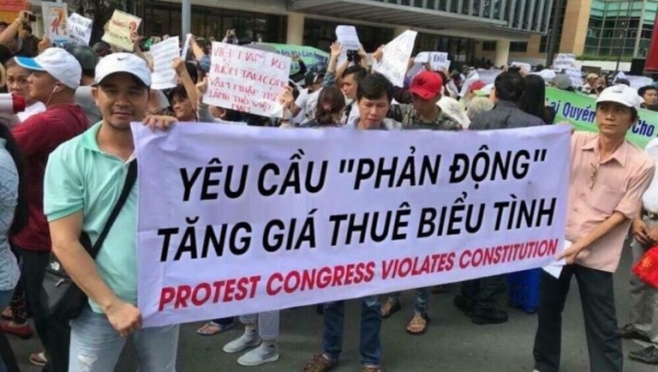 Hà Nội ra tay bắt người biểu tình ngày 10/06