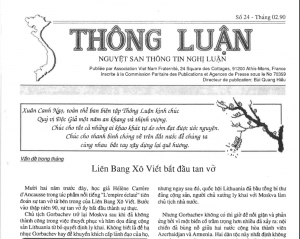 Thông Luận số 24-1990