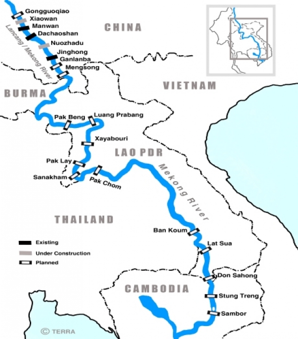 Trung Quốc và lời nguyền thủy điện trên Mekong