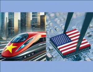 Đường sắt cao tốc, công nghệ bán dẫn, cái nào Việt Nam cũng muốn có
