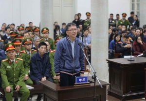 Phiên tòa xét xử Trịnh Xuân Thanh và 21 bị can