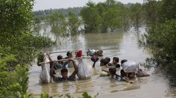 Người Rohingya, thảm trạng nhân quyền và tôn giáo