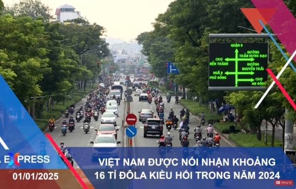 Tin tức thời sự truyền hình 01/01/2025