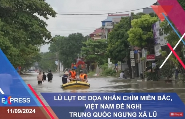 Tin tức thời sự truyền hình 11/09/2024