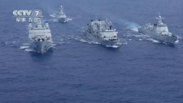 Tàu chiến Trung Quốc tiến vào đất dụng võ của hải quân Ấn Độ