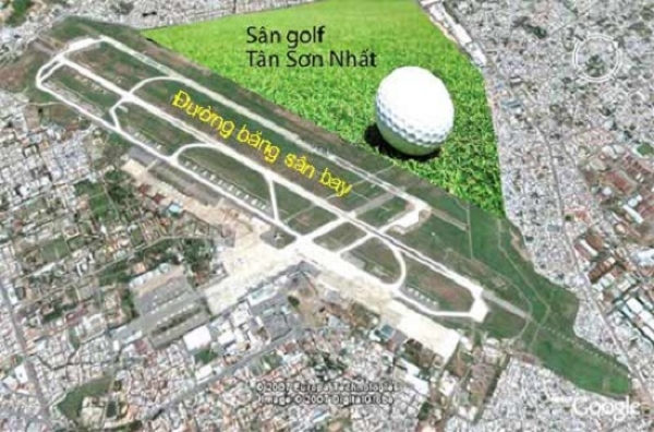 Thu hồi được sân golf Tân Sơn Nhất, vào việc ngay