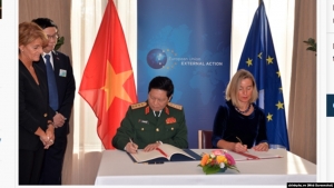 Việt Nam hợp tác quốc phòng với Liên Hiệp Châu Âu