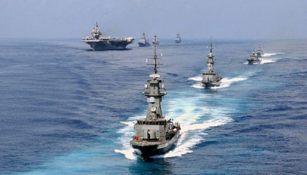 Hải quân Mỹ tập trận tại Biển Đông