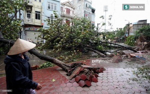 Cơn bão cuối năm Tembin tiến vào Việt Nam