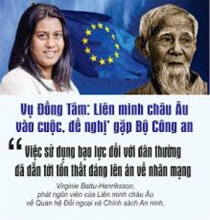 Liên Hiệp Châu Âu quan tâm đến nhân quyền ở Việt Nam