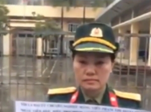 Đại úy Phạm Thị Hoài Thương kêu oan đòi công lý