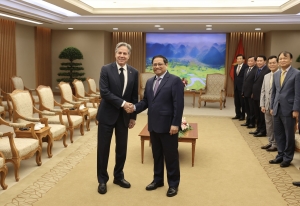 Ngoại trưởng Mỹ Antony Blinken đến thăm Việt Nam
