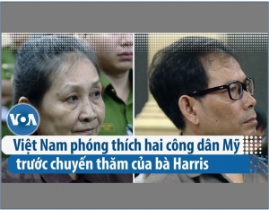 Nhân quyền : Kết quả sau chuyến thăm Việt Nam của Kamala Harris
