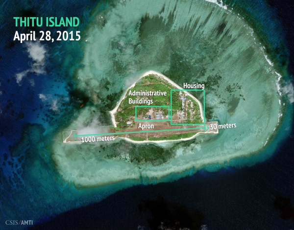 Philippines củng cố đảo Thị Tứ vì sợ Trung Quốc lấn chiếm