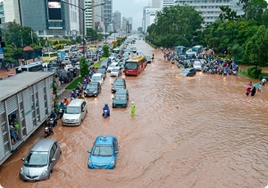 Điểm báo Pháp - Jakarta ngập lụt