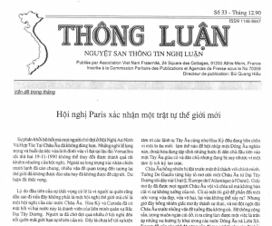 Thông Luận số 33-1990