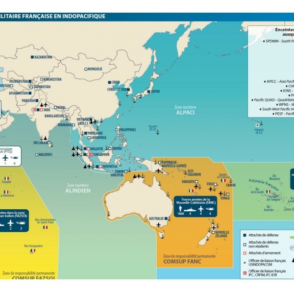 Úc và Pháp tăng cường liên minh Nam Á trong vùng Ấn Độ-Thái Bình Dương