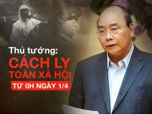 Khẩn : Việt Nam ban hành lệnh cách ly toàn quốc