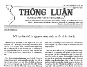 Thông Luận số 29-1990