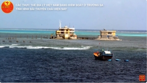 Việt Nam tăng tốc việc nạo vét và lấp đất ở khu vực quần đảo Trường Sa