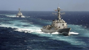 Eo biển Đài Loan : Hải quân Pháp và Hoa Kỳ thách thức Trung Quốc