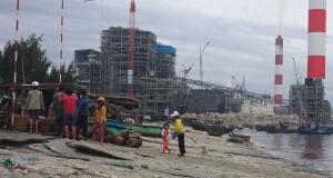 Các dự án nhấn chìm bùn của nhà máy nhiệt điện Vĩnh Tân