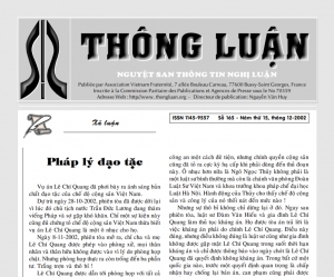 Thông Luận số 165-2002