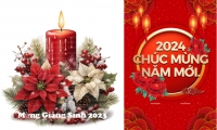 Chúc mừng Giáng Sinh 2023 và năm mới 2024