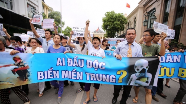 Việt Nam phải chấm dứt khủng bố và bôi nhọ người biểu tình
