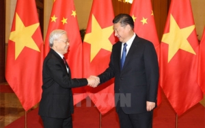 Việt - Trung ký 15 văn kiện hợp tác trong chuyến thăm của Tổng bí thư
