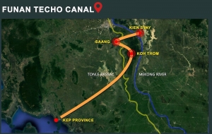 Người Trung Quốc nói gì về kênh đào Phù Nam Techo ?