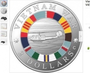 Đồng hai đô la Úc kỷ niệm cuộc chiến Việt Nam