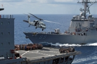 Biển Đông : Tàu chiến Mỹ tiến vào eo biển Đài Loan