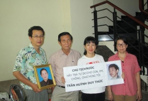 Gia đình ông Trần Huỳnh Duy Thức gửi đơn yêu cầu giảm án tù, theo luật hình sự mới