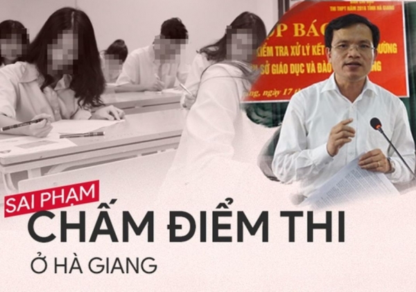 Xử lý gian lận điểm thi, chỉ nhân viên cấp dưới bị kỷ luật