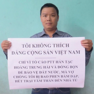 Nhà hoạt động Lê Anh Hùng bị bắt và bị khởi tố