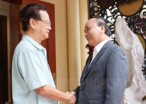 Bữa tiệc ngoại giao cuối năm Dần của Chủ tịch nước Nguyễn Xuân Phúc