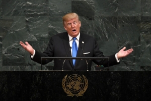 Diễn đàn Liên Hiệp Quốc : Donald Trump tay mơ hay kịch sĩ ?