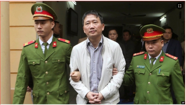 Dân chủ tại Việt Nam, vụ Trịnh Xuân Thanh, bị từ chối vì chống Trung Quốc