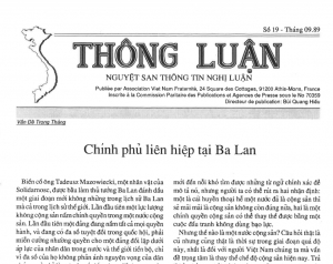 Thông Luận số 19-1989