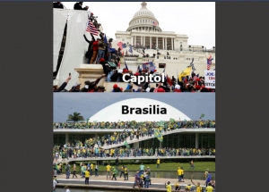 Hậu Bolsonaro, bản sao Brasilia táo bạo hơn bản chính Capitol