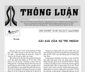 Thông Luận số 180-2004