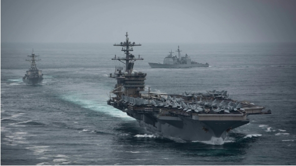 Mỹ đưa hàng không mẫu hạm tới Đông Á tập trận