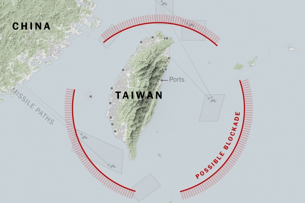 Mối đe dọa từ việc Trung Quốc cắt cáp Internet của Đài Loan