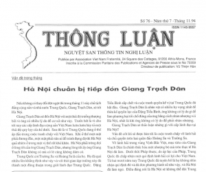 Thông Luận số 76-1994